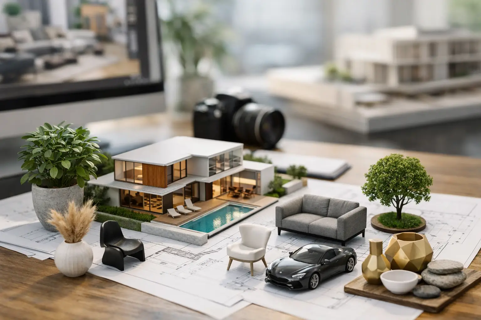 Assets 3D para ArchViz com qualidade e desempenho