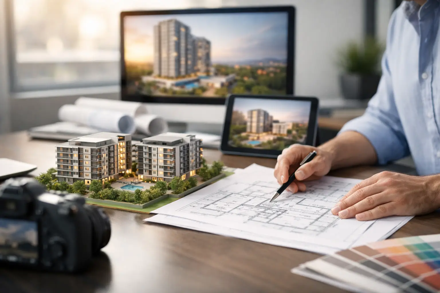 Pre-construction marketing imagery guide para ArchViz