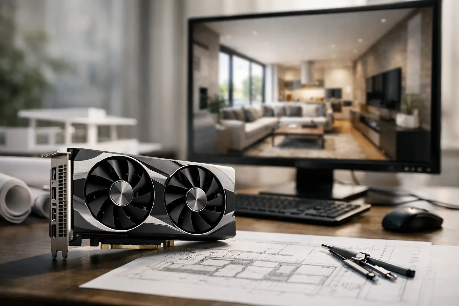 Qual placa para Unreal Engine no ArchViz?