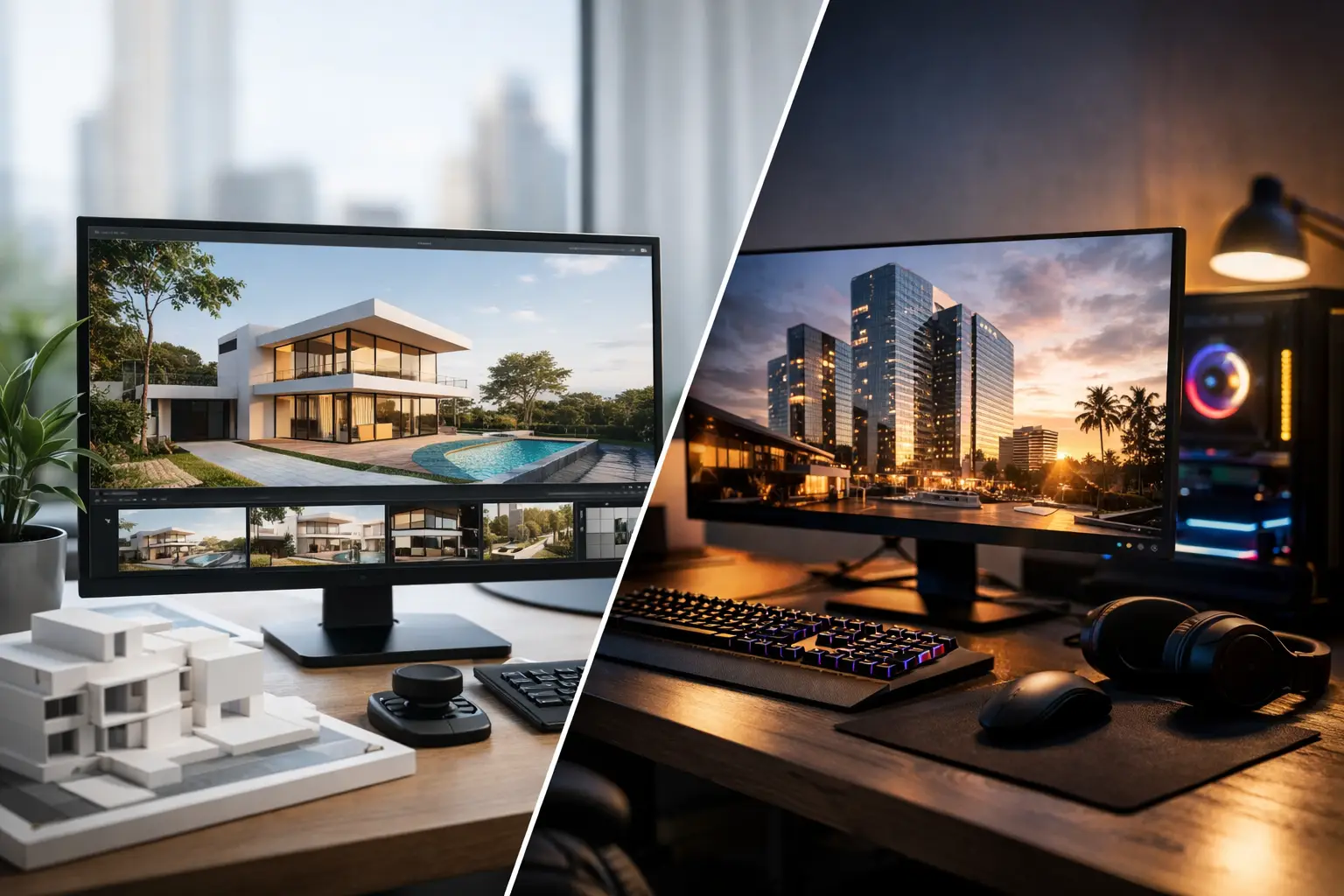 Twinmotion versus Unreal Engine para ArchViz